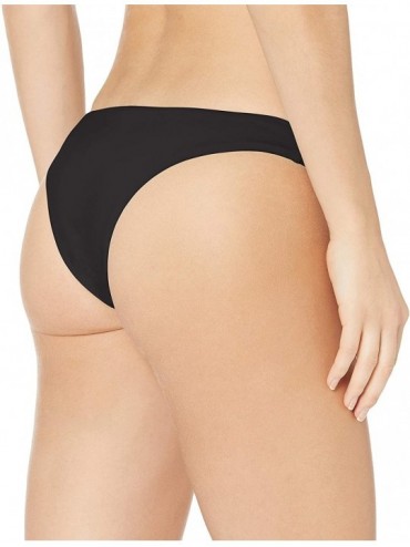 Tankinis Women's Scoop Hipster Pant Bikini Swimsuit Bottom - Black - C318Y48EU0E $18.24