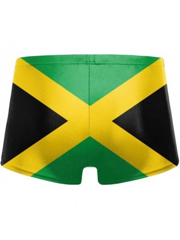 Briefs Men's Swimwear Briefs Swim Trunk Arizona State Flag Bikini Boxer Swimsuit - Flag of Jamaica 22 - CX19CD4UW8X $54.33