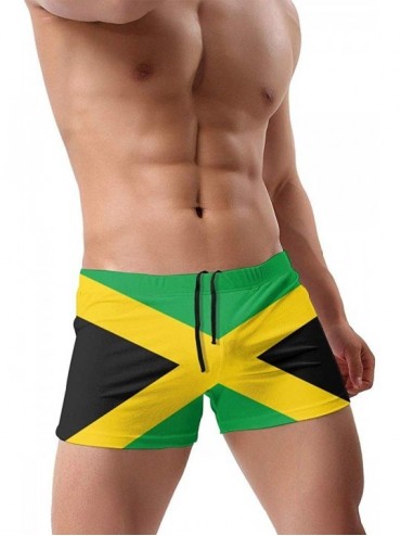 Briefs Men's Swimwear Briefs Swim Trunk Arizona State Flag Bikini Boxer Swimsuit - Flag of Jamaica 22 - CX19CD4UW8X $54.33