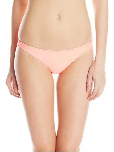 Bottoms Women's Love N Surf Classic Bikini Bottom - Creamsicle - CM11PBO0Q2J $52.94