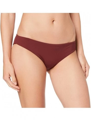 Tankinis Women's Active Hipster Bikini Bottom Swimsuit - Active Plum - CR18IQEZZKH $75.49