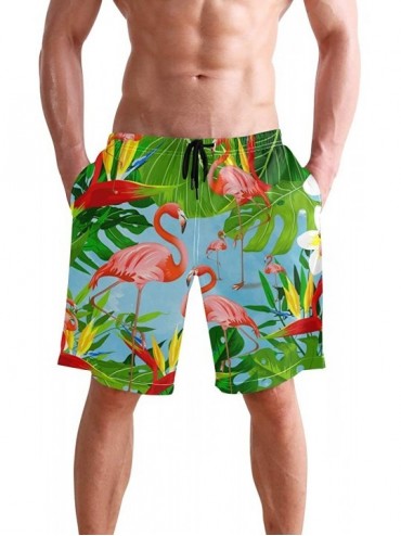 Board Shorts Men's Swim Trunks Quick Dry Beach Shorts-Boardshort with Pocket and Mesh Lining - Color22 - CE196H3OKRK $50.98