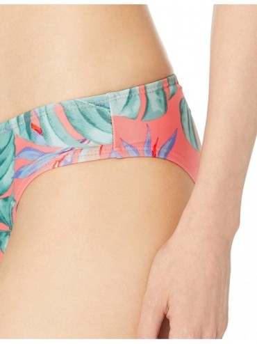 Bottoms Women's Wide Cheeky Hipster Bikini Bottom Swimsuit - Havana Sunrise - CZ18L9YH44H $12.59