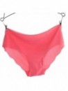 Tops Women Invisible Underwear Thong Cotton Spandex Gas Seamless Crotch M/L - Watermelon Red - C218OD322DH $15.31