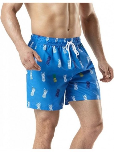Trunks Men's Swim Trunks- Quick Dry Beach Swimming Board Shorts- Bathing Suits with Inner Mesh Lining and Pockets - Unique(ms...