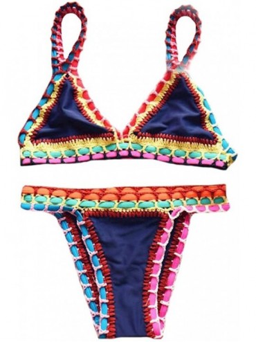 Sets Women's Hand-Knitted Upscale Bikini Swimsuit - Photo 11 - CN12D0PK5UN $74.75