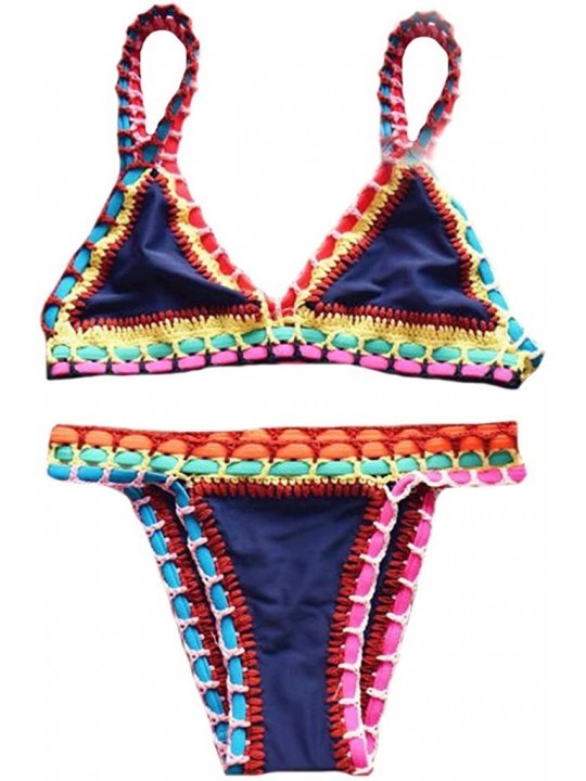 Sets Women's Hand-Knitted Upscale Bikini Swimsuit - Photo 11 - CN12D0PK5UN $43.85