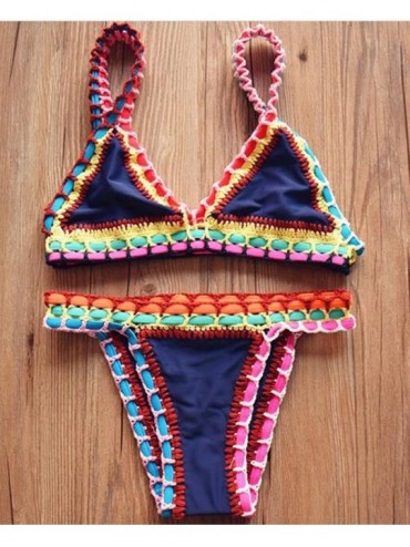 Sets Women's Hand-Knitted Upscale Bikini Swimsuit - Photo 11 - CN12D0PK5UN $43.85