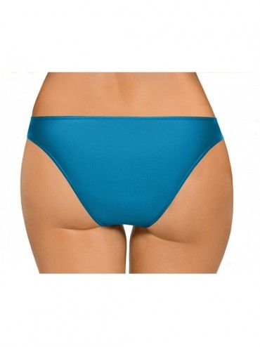 Tankinis Women's Bikini Briefs Swimming Tankini Bottoms L8001 - Deep Sky Blue - CV18G2NLLC9 $32.22