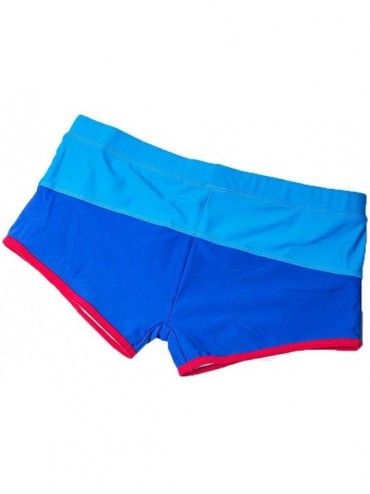 Trunks Quick Dry UV Protection Navy Beach Trunks SENTOSA - Turquoise - C6195UOEYY6 $37.38