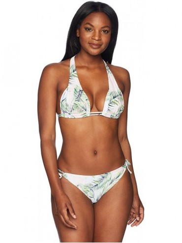 Tops Women's Marilyn Bra Sized Halter Bikini Top Swimsuit - Island Mist - CN18C4W4OLG $38.35