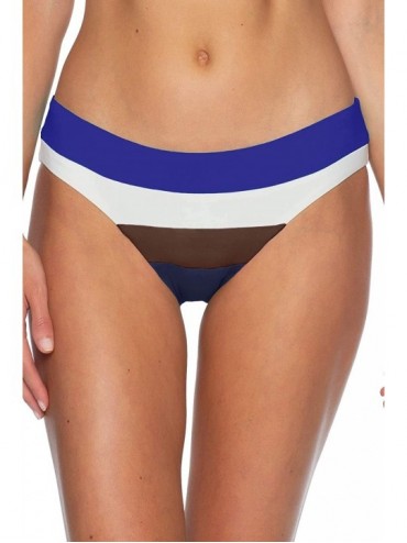 Tankinis Women's Circuit Mia Hipster Bikini Bottom - Navy - CF18YIK8TM8 $20.54