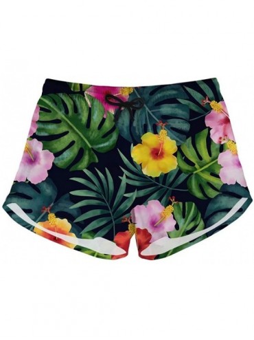 Board Shorts Women's Fashion Board Shorts Beach Shorts with Elastic Waist for Holiday - Color3 - CI18QN2T0YG $44.64