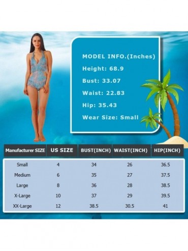 One-Pieces Women's One Piece Swimsuit Bathing Suit Padded Push Up Tummy Control Beach Swimwear - Athletic Style - C618WCK3M73...
