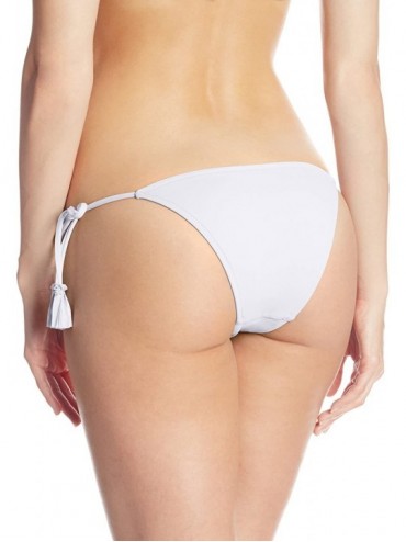 Tankinis Women's Brazilian Tie Side Bikini Bottom Swimsuit - White - C611J1D6EQD $25.08