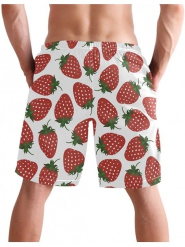 Trunks Fashion Mens Swim Trunks Cool Quick Dry Board Shorts Bathing Suit with Side Pockets - Multi6 - CF18RS60WGQ $22.03