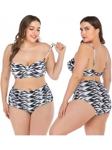 Sets 2020 Latest 36 Models Women's Plus Size Swimsuit Two Pieces Sexy Bikini Bathing Suit Swimwear Set - Lmyy-anh-6657 - CV19...