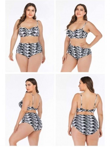 Sets 2020 Latest 36 Models Women's Plus Size Swimsuit Two Pieces Sexy Bikini Bathing Suit Swimwear Set - Lmyy-anh-6657 - CV19...