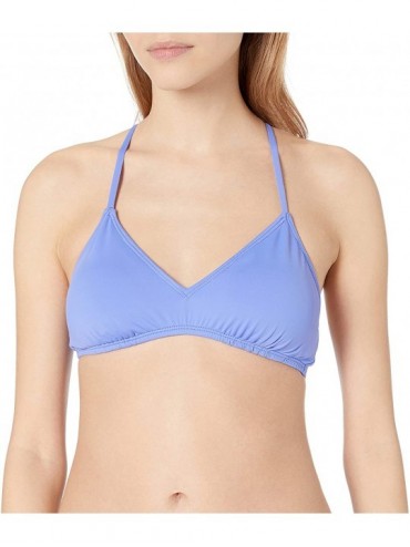 Tops Women's Bralette Bikini Swimsuit Top - Purple Twilight//Solids - CB18Y39095Y $20.41