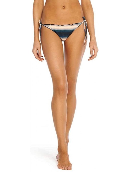 Bottoms Swimwear Women's Lake Tie Side Hipster Bikini Bottom - Lake - CL18OAZ73ZR $42.99