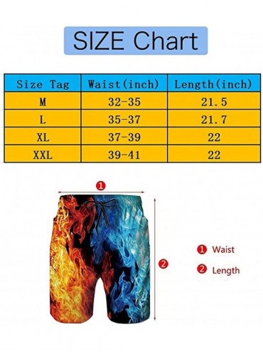 Trunks Comfort Men & Boys Big for Breathable Shorts for Beach Outdoor Hiking- Quick-Dry - White1 - C51903XGXQ3 $23.98
