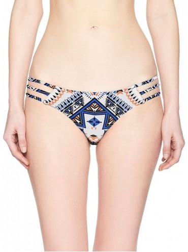 Bottoms Women's Mercury Luxe Hipster Bikini Bottom - White/White - CP184R9YMIU $69.51