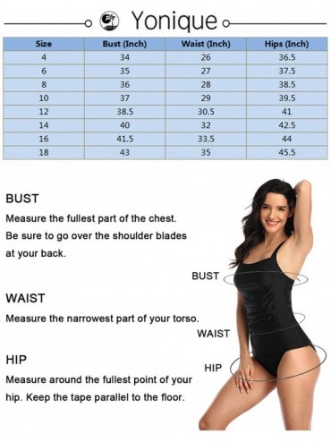 One-Pieces Women One Piece Swimsuit High Neck Mesh Bathing Suit Ruched Tummy Control Monokini Swimwear - Blue - CD1980749NU $...