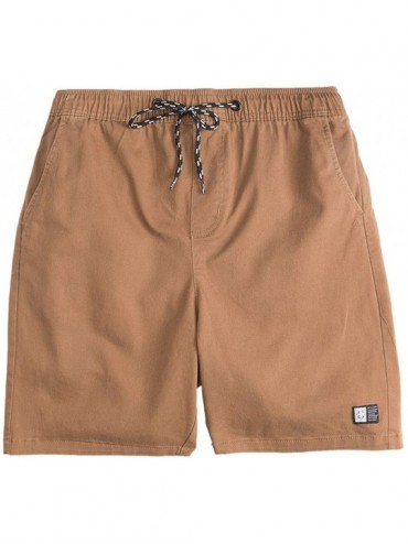 Trunks Forever Volley 2.0 Storm Blue Volley Shorts - Khaki - CM18OXQT47X $73.37