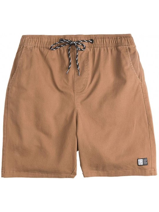 Trunks Forever Volley 2.0 Storm Blue Volley Shorts - Khaki - CM18OXQT47X $36.21