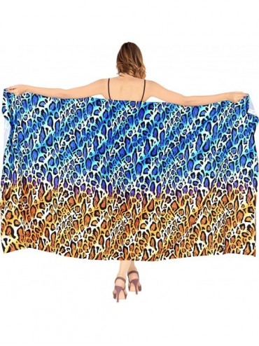 Cover-Ups Women's Plus Size Large Sarong Swimsuit Cover Up Beach Wear Full Long - Multi_y775 - CJ18SYK5W4Z $16.42