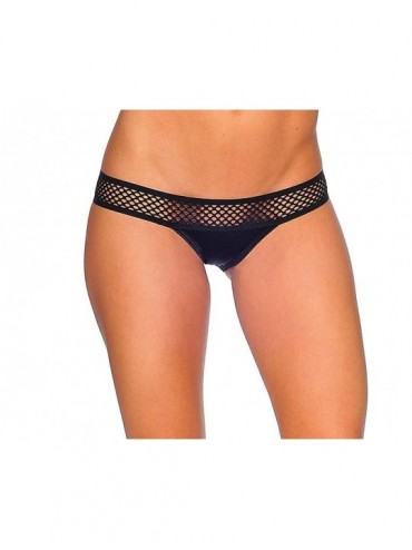 Bottoms Women's Honeycomb Bikini Bottom - Black - CC11DODQ2JZ $28.82
