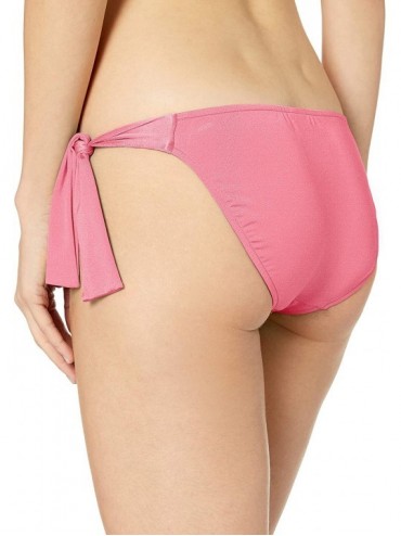 Bottoms Women's Tie Side Hipster Bikini Bottom Swimsuit - Shine on Dalia - CR18GOXCX77 $20.69