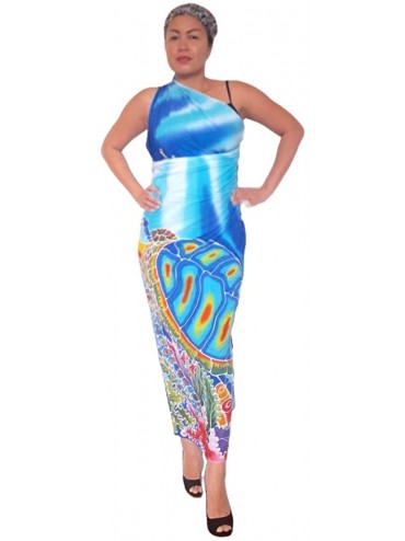 Cover-Ups Batik Hand Painted Sarong- Hawaii Beach pario- Swimsuit Cover-up. 30 - C0199EG34R5 $82.89