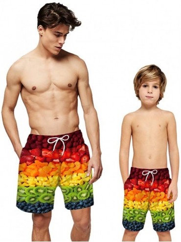 Rash Guards Swimming Pants for Men-Youth-Boys-Men's Athletic Swimwear Jammers-Swimming Trunks Tight(Size M-XXL) - Multicolor ...