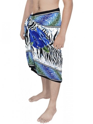 Cover-Ups Women's Hawaii Sarongs for Women Plus Size Beach Wrap Skirt Full Long - Ghost White_r817 - C71259PT7OR $23.44