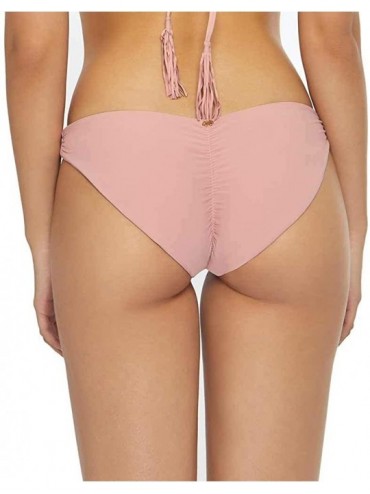 Tankinis Womens Hipster Ruched Bikini Swim Bottom - Riviera - CY18KLD6KQ5 $21.33