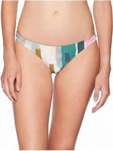Tankinis Women's Skimpy Hipster Bikini Swimsuit Bottom - Multi//Paint Party - CI18Y5CU9GN $36.57
