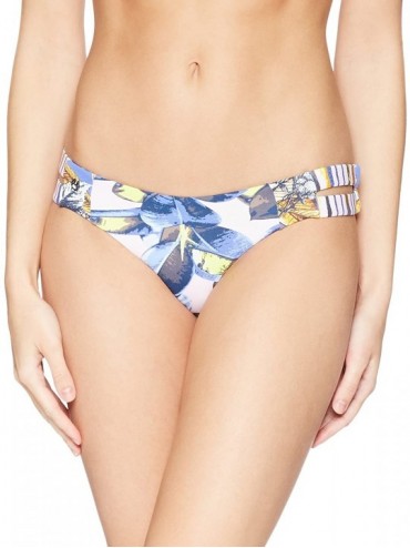 Tankinis Women's Blue Cacique Cheeky Cut Bikini Swimsuit - Multi - CV1805ND46O $85.52
