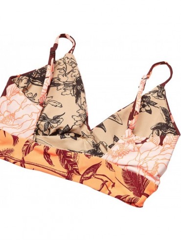 Tops Women's D Cup Bralette - Red - C5195O74456 $48.68