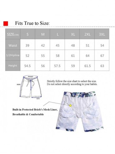 Trunks Men's Swim Trunks Ball Quick Dry Board Swimming Shorts with Pocket - Ball 2 - CU18GZ5NOOX $20.50