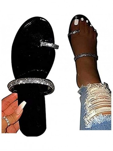 Cover-Ups Sandals for Women Wide Width-2020 New Bukcle Clear Comfy Platform Sandal Summer Beach Travel Fashion Flip Flops - Y...