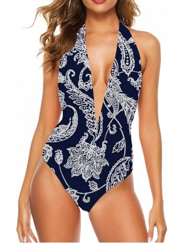 Sets Floral Seamlesspattern in N Style-Womens Bathing Suit Women Bikini S - Color 01 - CY190O0I054 $71.83