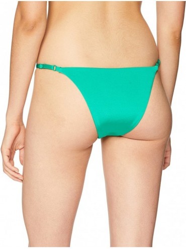 Tankinis Women's 80's Flashback Rio Bikini Bottom Swimsuit - Flashback Envy - CT1808KOY6U $27.92