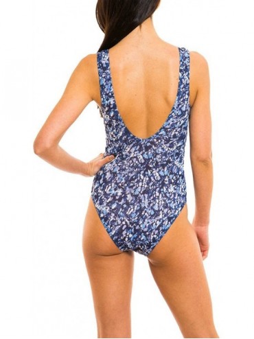 One-Pieces Oceana Tan Through Support Top Swimsuit Swimwear - CG182A2TKAU $37.01