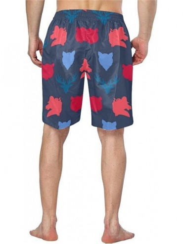 Trunks Relaxed Fit Quick Dry Shorts Men's Swim Trunks Beach Pants - Design26 - C618EK8NR3R $26.84