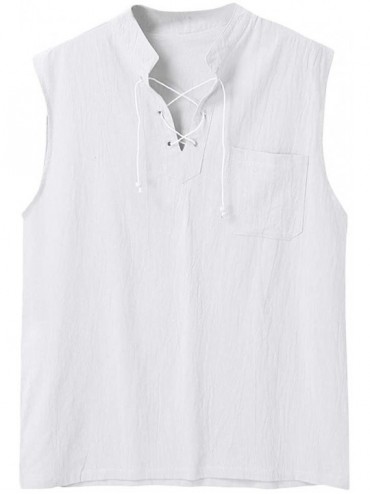 Racing Men's Fashion T-Shirt Tee Hippie Shirts Short Sleeve Beach Shirt Shorts Suit - White - CF18UZMTECC $19.51