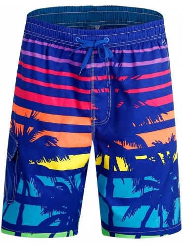 Board Shorts Men's Swim Trunks Quick Dry Board Shorts Beach Holiday Swimwear Print Bathing Suit L2 - Print-2 - CS18EOTCEIE $4...
