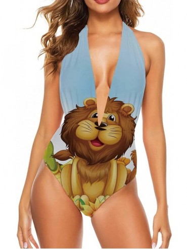 Bottoms Wooden Ocean Dock in Summer Vacation Res Swimsuit Bathing Suit High Waisted XL - Color 40 - CY190O3Y7OR $39.33