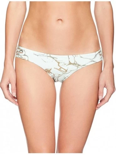 Tankinis Women's Quick Dry Max Compression Printed Bikini Bottom - Igloo - C918CC68KCL $83.27