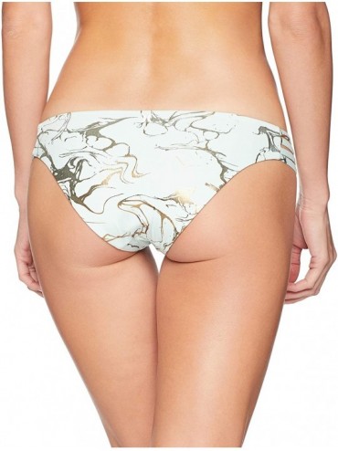Tankinis Women's Quick Dry Max Compression Printed Bikini Bottom - Igloo - C918CC68KCL $49.30